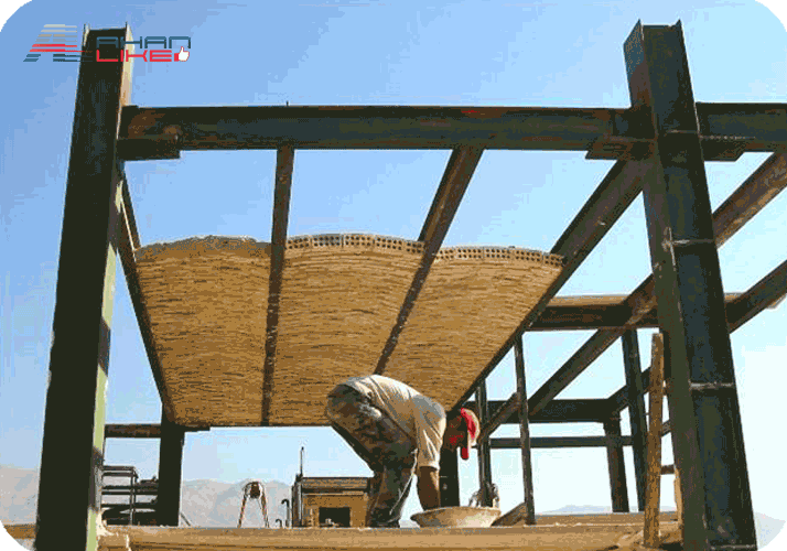 تیرآهن سقف-طاق-ضربی