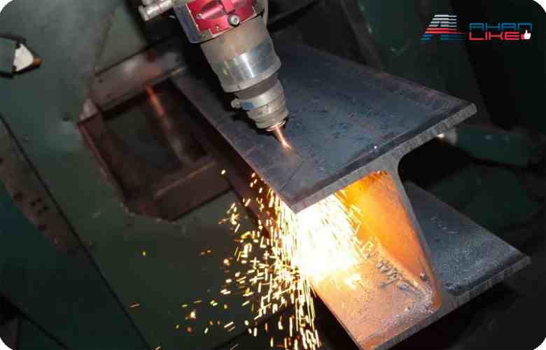روش های برش تیرآهن