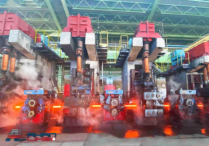 خط تولید نورد میلگرد