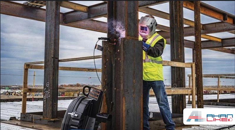 اتصال دو تیرآهن به هم