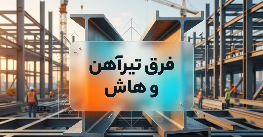 فرق تیرآهن و هاش