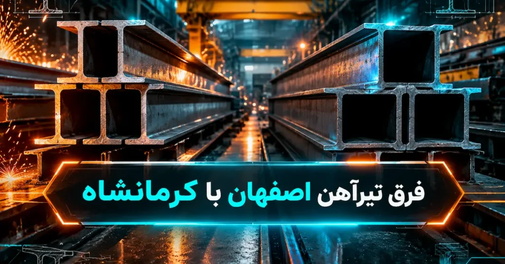 فرق تیرآهن اصفهان با کرمانشاه