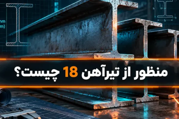 منظور از تیرآهن 18 چیست؟ بررسی کامل ابعاد، وزن و کاربرد تیرآهن 18